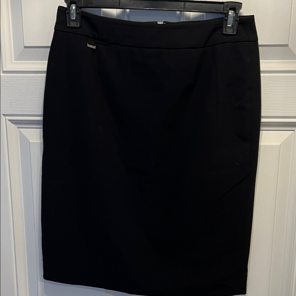 Calvin Klein Black Pencil Skirt